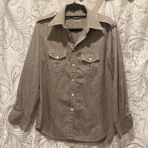 Roland Mens Dress Shirt Size Large